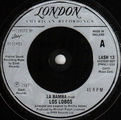 Los Lobos - La Bamba (7", Single) - Image 3