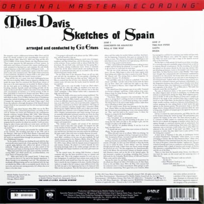 Miles Davis - Sketches Of Spain (LP, Album, Ltd, Num, RE, RM, S/Edition, 180) - Image 2