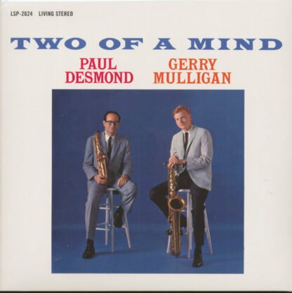 Paul Desmond, Gerry Mulligan - Two Of A Mind (LP, Album, RE, RM, 180)