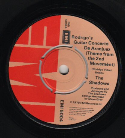 The Shadows - Rodrigo's Guitar Concerto De Aranjuex (Theme From The 2nd Movement) (7", Single) - Image 3