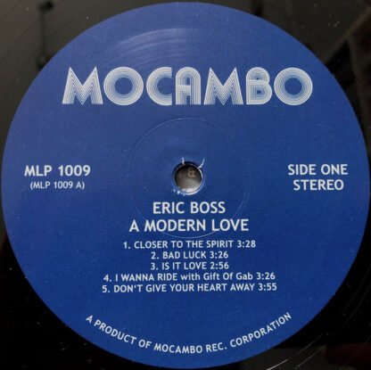 Eric Boss* - A Modern Love (LP, Album) - Image 3