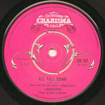 Lindisfarne - All Fall Down (7", Single) - Image 3