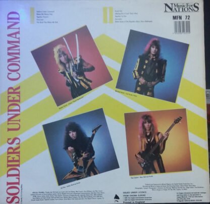 Stryper - Soldiers Under Command (LP, Album) - Image 3