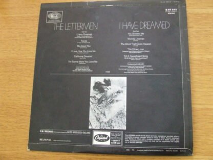 The Lettermen - I Have Dreamed (LP, Album) - Image 2