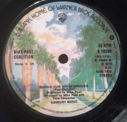 Mike Post Coalition* - Afternoon Of The Rhino (7", Single, Sol) - Image 2