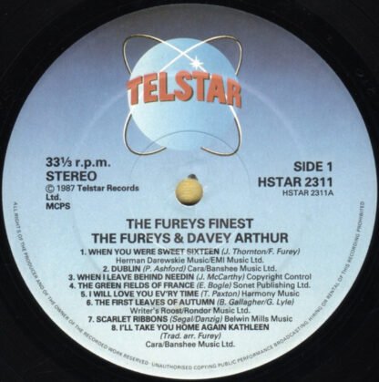 The Fureys & Davey Arthur - The Fureys Finest (LP, Comp) - Image 3