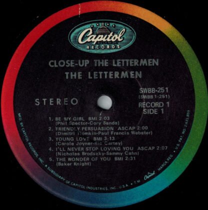 The Lettermen - Close-Up (2xLP, Comp, Gat) - Image 2