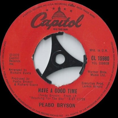 Peabo Bryson - Reaching For The Sky (7") - Image 2