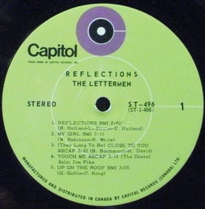 The Lettermen - Reflections (LP, Album) - Image 3