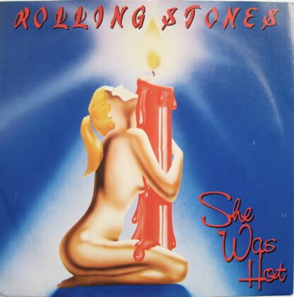 Rolling Stones* - She Was Hot (7", Single, Pus)