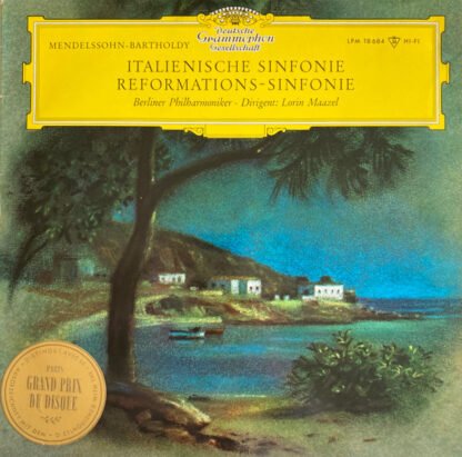 Mendelssohn-Bartholdy*, Berliner Philharmoniker, Lorin Maazel - Italienische Sinfonie / Reformations-Sinfonie (LP, Mono)