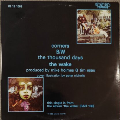 IQ (7) - Corners / The Thousand Days (12") - Image 2