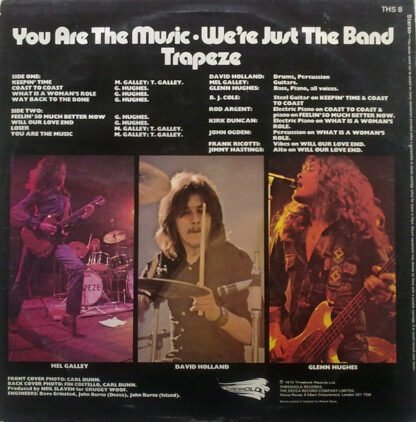 Trapeze - You Are The Music ...We're Just The Band (LP, Album) - Image 2