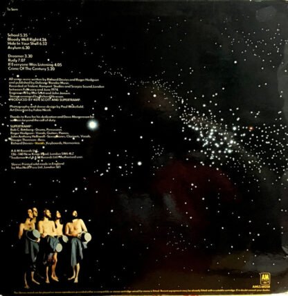 Supertramp - Crime Of The Century (LP, Album) - Image 2