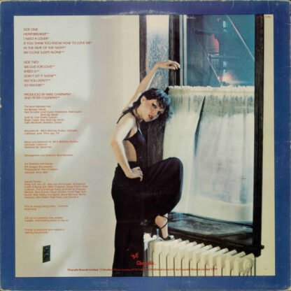 Pat Benatar - In The Heat Of The Night (LP, Album) - Image 2