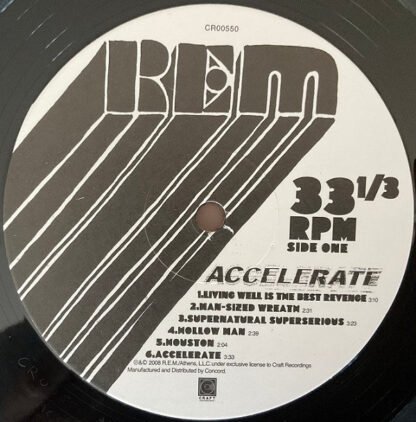 R.E.M. - Accelerate (LP, Album, RE, 180) - Image 3