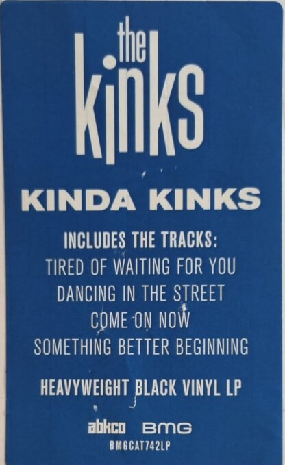 The Kinks - Kinda Kinks (LP, Album, RE) - Image 3