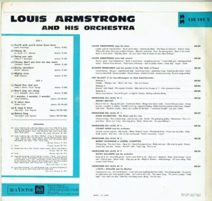 Louis Armstrong And His Orchestra - Louis Armstrong (LP, Comp) - Image 3