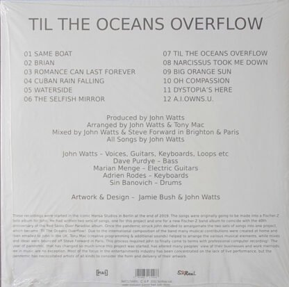 Fischer-Z - Til The Oceans Overflow (LP, Album) - Image 2