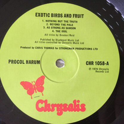 Procol Harum - Exotic Birds And Fruit (LP, Album) - Image 3