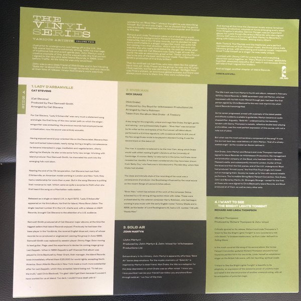 Various - The Vinyl Series, Volume Two (LP) - Image 3