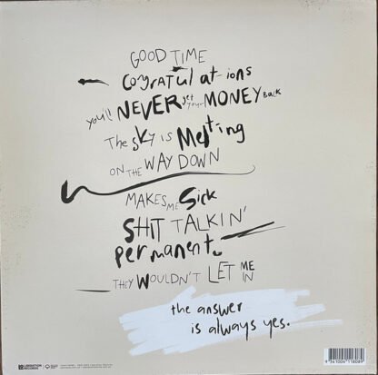 Alex Lahey - The Answer Is Always Yes (LP, Album, Ltd, Cok) - Image 2