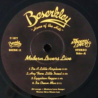 Modern Lovers* - Live (LP, Album) - Image 3