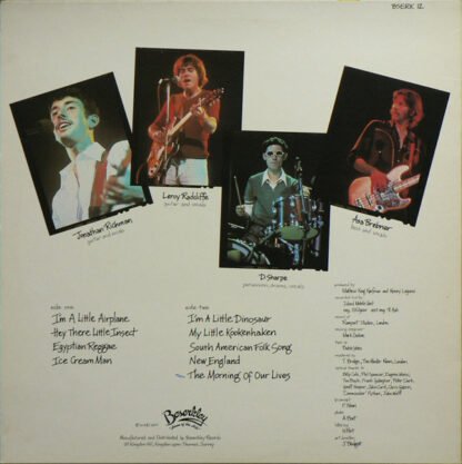 Modern Lovers* - Live (LP, Album) - Image 2