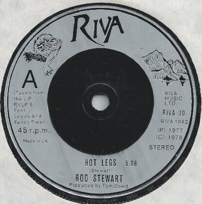 Rod Stewart - I Was Only Joking / Hot Legs (7", Single, Inj) - Image 2