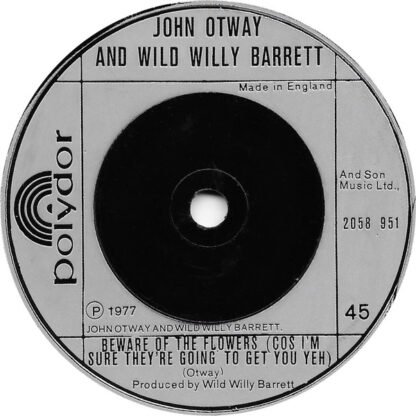 John Otway And Wild Willy Barrett - Really Free (7", Single, Com) - Image 2