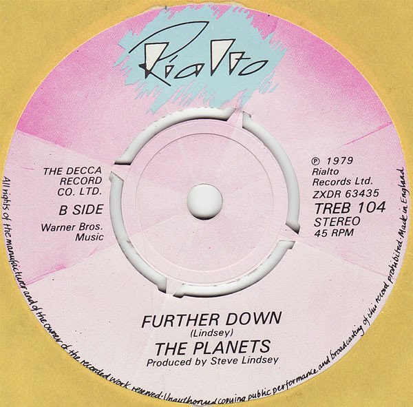 The Planets (2) - Lines (7", Single, Com) - Image 2