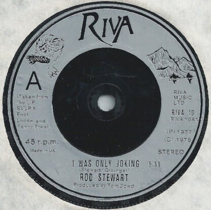 Rod Stewart - I Was Only Joking / Hot Legs (7", Single, Inj)