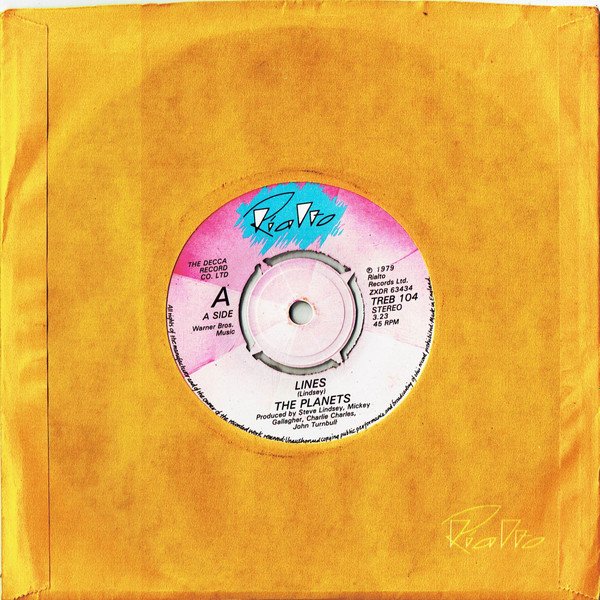 The Planets (2) - Lines (7", Single, Com) - Image 3
