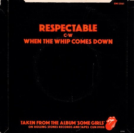 The Rolling Stones - Respectable (7", Single) - Image 2