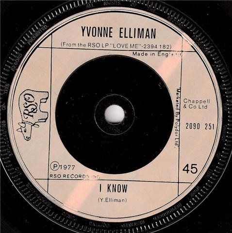 Yvonne Elliman - I Can't Get You Outa My Mind (7", Single) - Image 2
