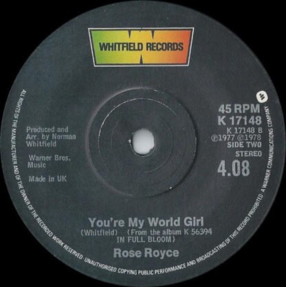 Rose Royce - It Makes You Feel Like Dancin' (7", Single) - Image 2