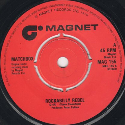 Matchbox (3) - Rockabilly Rebel (7", Single) - Image 3