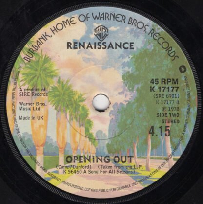 Renaissance (4) - Northern Lights (7", Single) - Image 2