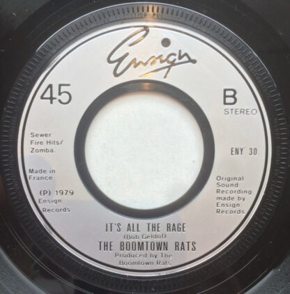 The Boomtown Rats - I Don't Like Mondays (7", Single, Sil) - Image 2