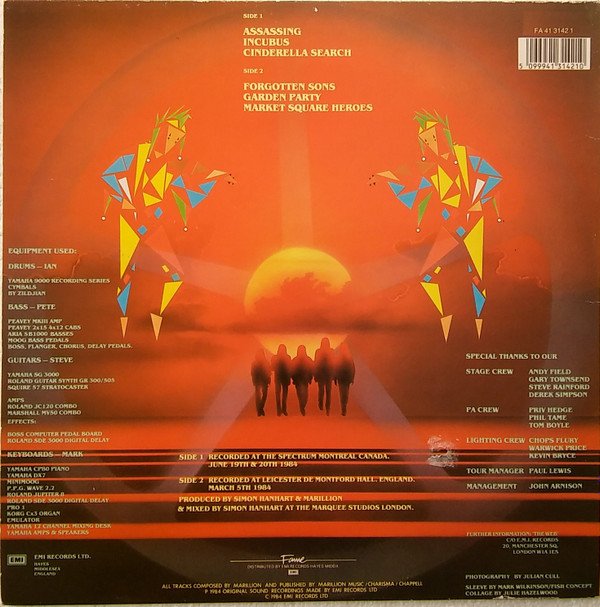 Marillion - Real To Reel (LP, Album, RE) - Image 2