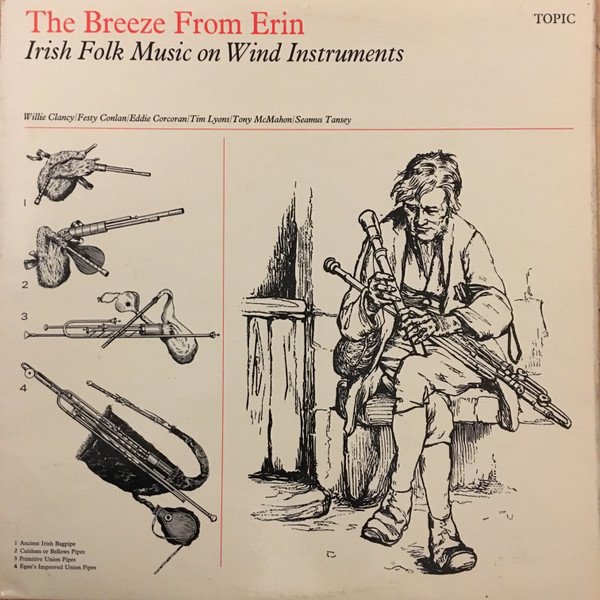 Various - The Breeze From Erin - Irish Folk Music On Wind Instruments (LP, Album, Mono)