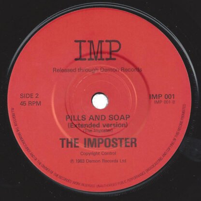 The Imposter (2) - Pills And Soap (7", Single) - Image 2