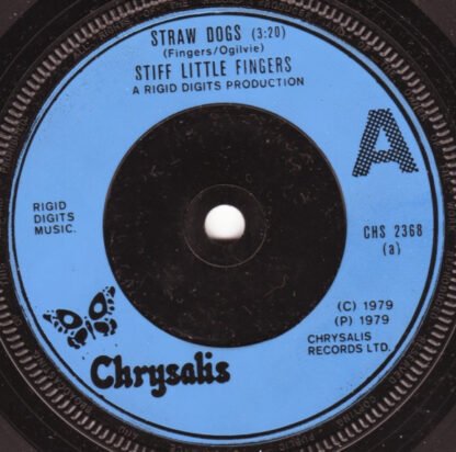 Stiff Little Fingers - Straw Dogs (7", Single) - Image 3