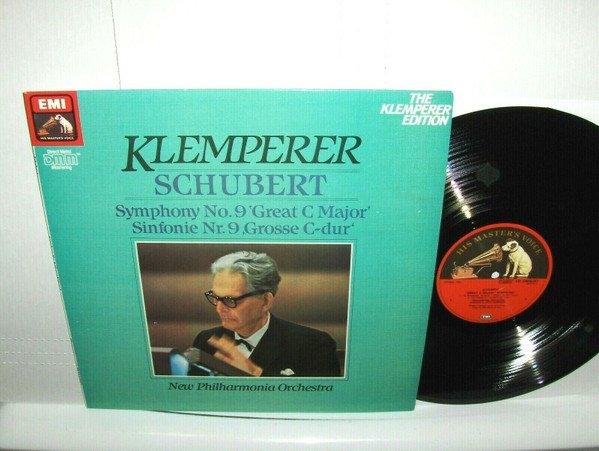Schubert*, The Philharmonia Orchestra*, Otto Klemperer - Symphony No. 9 "Great" C Major/ Sinfonie Nr. 9 "Grosse" C-dur (LP, RE, RM, DMM)