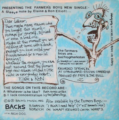 The Farmer's Boys - Whatever Is He Like? (7") - Image 2