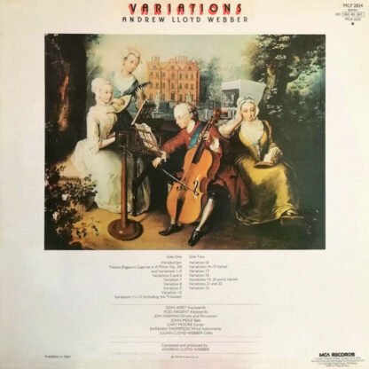 Andrew Lloyd Webber - Variations (LP, Album) - Image 2