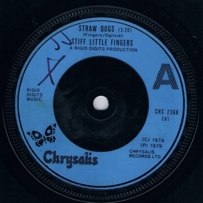 Stiff Little Fingers - Straw Dogs (7", Single, Com) - Image 3