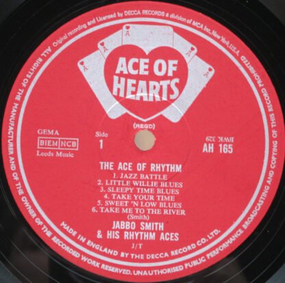 Jabbo Smith And His Rhythm Aces - The Ace Of Rhythm  (LP, Comp, Mono) - Image 3