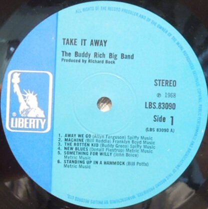 The Buddy Rich Big Band* - Take It Away! (LP) - Image 3