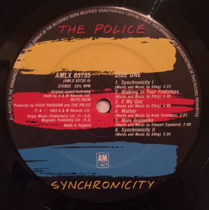 The Police - Synchronicity (LP, Album) - Image 3